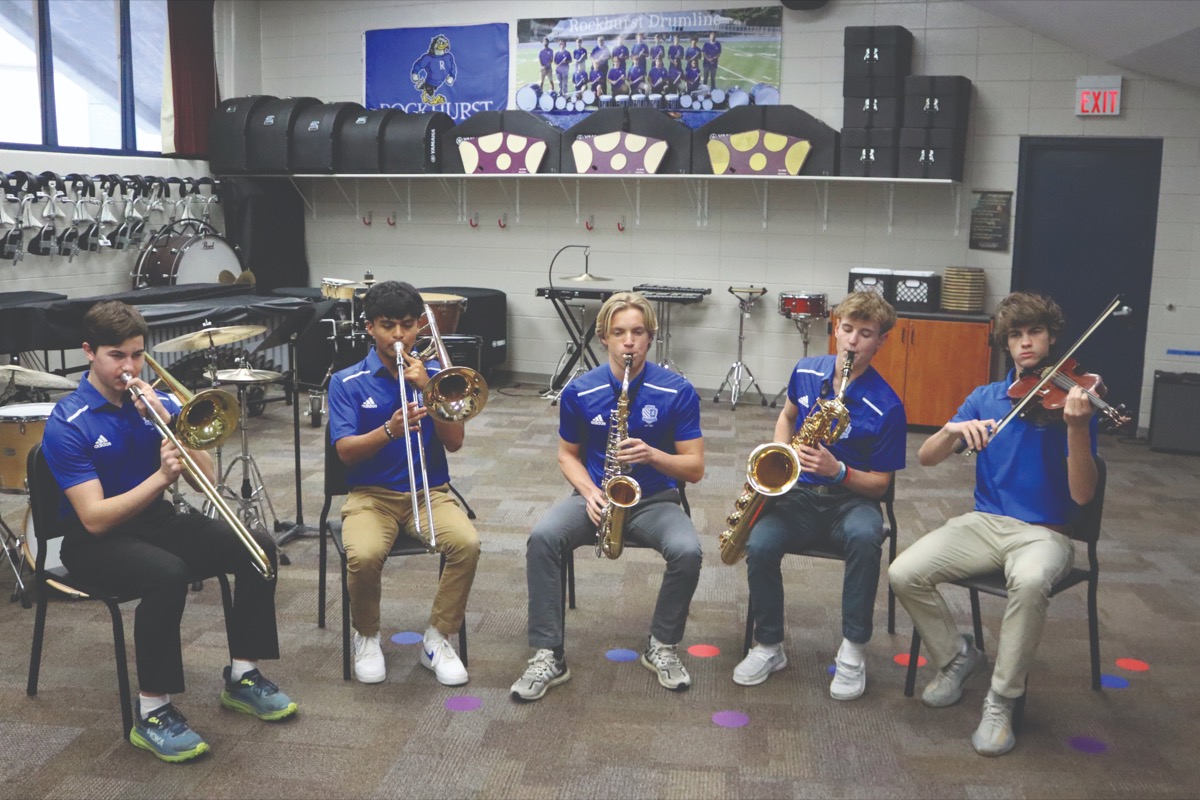 Members of the Rockhurst community